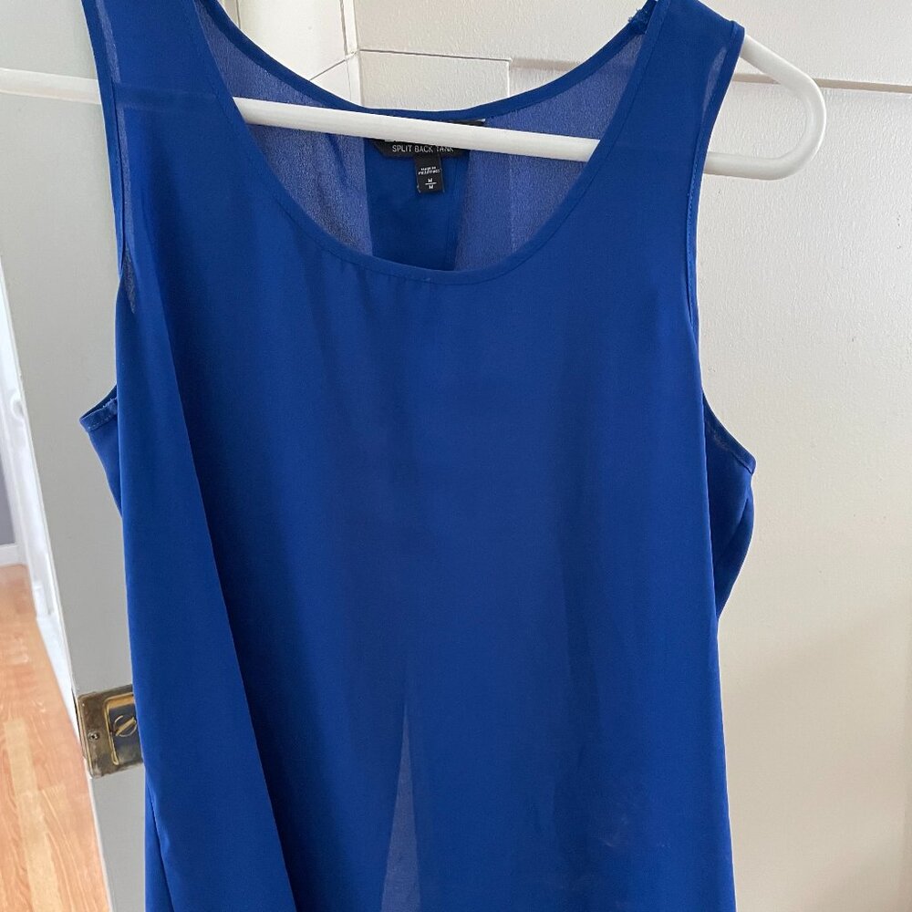 Express Blue Tank